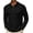 Black, variant on COOFANDY Men's Casual Polo Shirts Long Sleeve Textured Knit Tee Shirt Wrok Tshirts