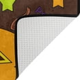 thumbnail image 4 of SKYSONIC Having Fun Halloween Pumpkin Lightweight Carpet Mats Area Soft Rugs Floor Mat Doormat Decoration for Rooms Entrance 36x24 inches, 4 of 6