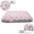 thumbnail image 3 of Valentine's Day Pet Bed, Dandelions in the Form of Hearts on a Plain Background Print, Chew Resistant Pad for Dogs and Cats Cushion with Removable Cover, 24" x 39", Dark Coral Pink, by Ambesonne, 3 of 4