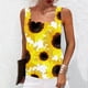 thumbnail image 2 of Camisa sin mangas con cuello cuadrado estampado de moda informal para mujer Fridja  gh1787, 2 of 4