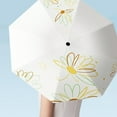 thumbnail image 1 of TIMIFIS Shade from The Sun and Rain Manually Rain and Sun Umbrella - Ultravioletiight Protection Folding Female Parasol - Sun Umbrella Summer Essentials, 1 of 6