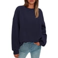 thumbnail image 1 of Buzo PRETTYGARDEN Azul Marino Oversized Talle 2XL, 1 of 6