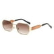 thumbnail image 4 of Gafas de sol para mujer, gafas de sol para adultos, cómodas, de verano, Y2K, montura ligera, gafas , gafas para vacaciones, senderismo, camping, Marrón, 4 of 8