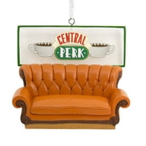 Hallmark Christmas Ornament (Friends Central Perk Cafe Couch), 1 count
