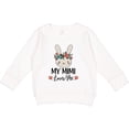 thumbnail image 2 of Inktastic My Mimi Loves Me Granddaughter Bunny Toddler Sweatshirt, 2 of 4