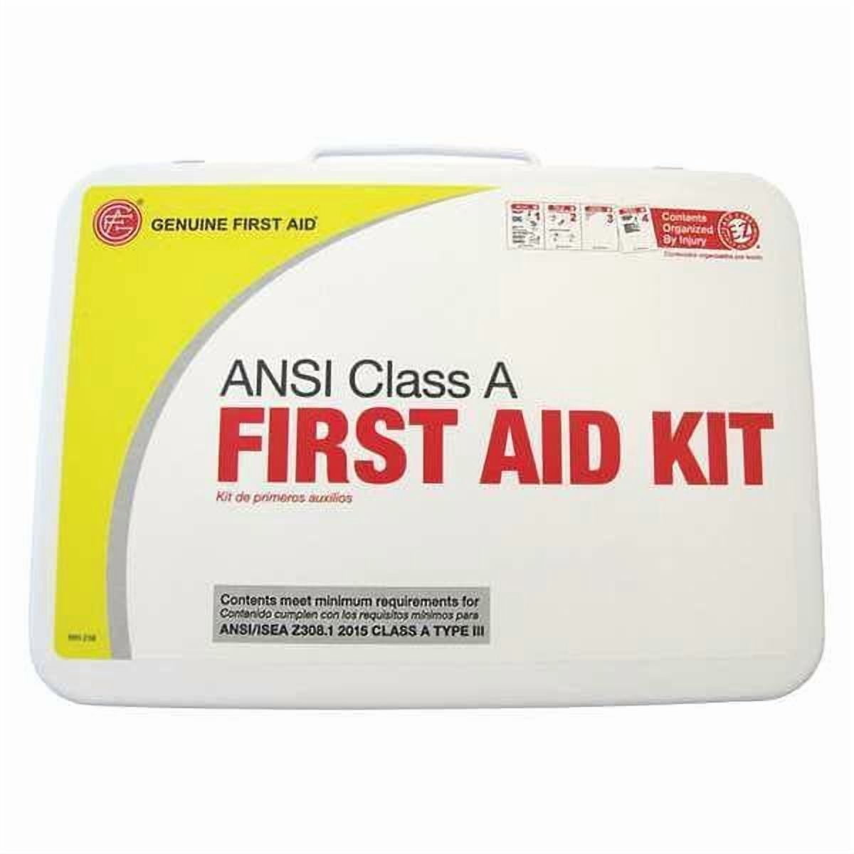 First Aid Kit and Housing, Metal 86 Components, 25 People Served 9999-2155