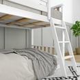 thumbnail image 5 of Max & Lily Solid Wood Scandinavian Twin over Twin Bunk Bed for Kids with Ladder, 5 of 14