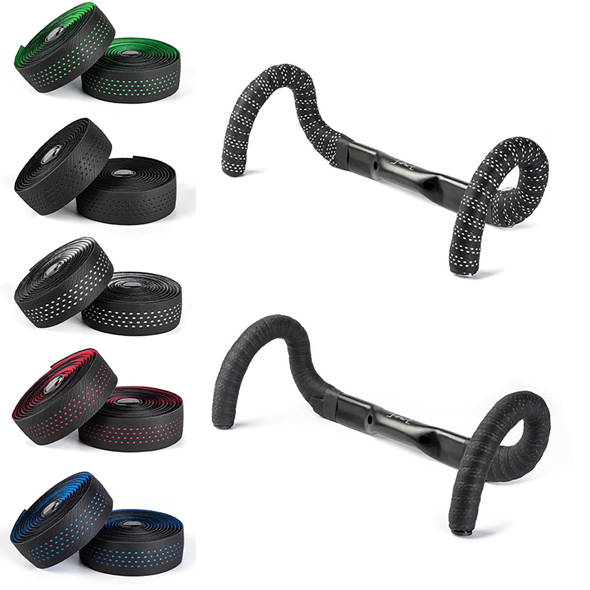 Road Bike Handlebar Tape Wrap Drop Bar Sports Non-slip PU EVA Non-slip Bandage
