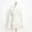 White loose fit long sleeve blouse a1, variant on Loose Fit Long Sleeve Blouse for Women, Collared Ruffle Gothic Top, Elegant Basic Solid Shirt for Party Night Out Club Daily Wear, White 2XL