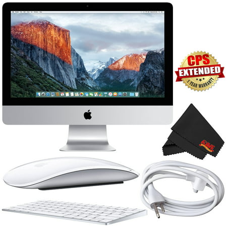 Apple iMac MK452LL/A 21.5-Inch Retina 4K Desktop 3.1GHz 8GB 1TB HDD + MicroFiber Cloth (Best Price Apple Imac 21.5 Inch)