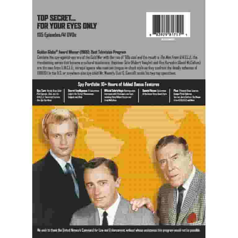 洋画・外国映画 The Man from U.N.C.L.E. DVD Box Set The Man From U.N.C.L.E.: The Complete Series (DVD) - Action
