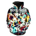 thumbnail image 1 of Traje de carreras para hombre, sudadera con cremallera y capucha impresa en 3D, chaquetas para adolescentes, estilo casual, de gran tamaño, estilo Harajuku, divertidas, estilo hip hop, sudaderas genia, 1 of 6
