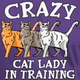 thumbnail image 3 of CafePress - Crazy Cat Lady Dark T Shirt - Men's Classic Graphic Cotton T-Shirt, 3 of 4