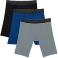 thumbnail image 2 of Fruit of the Loom Men's 12-Pack Long Leg Boxer Briefs Breathable Micro-Mesh Lightweight XL, 2 of 2