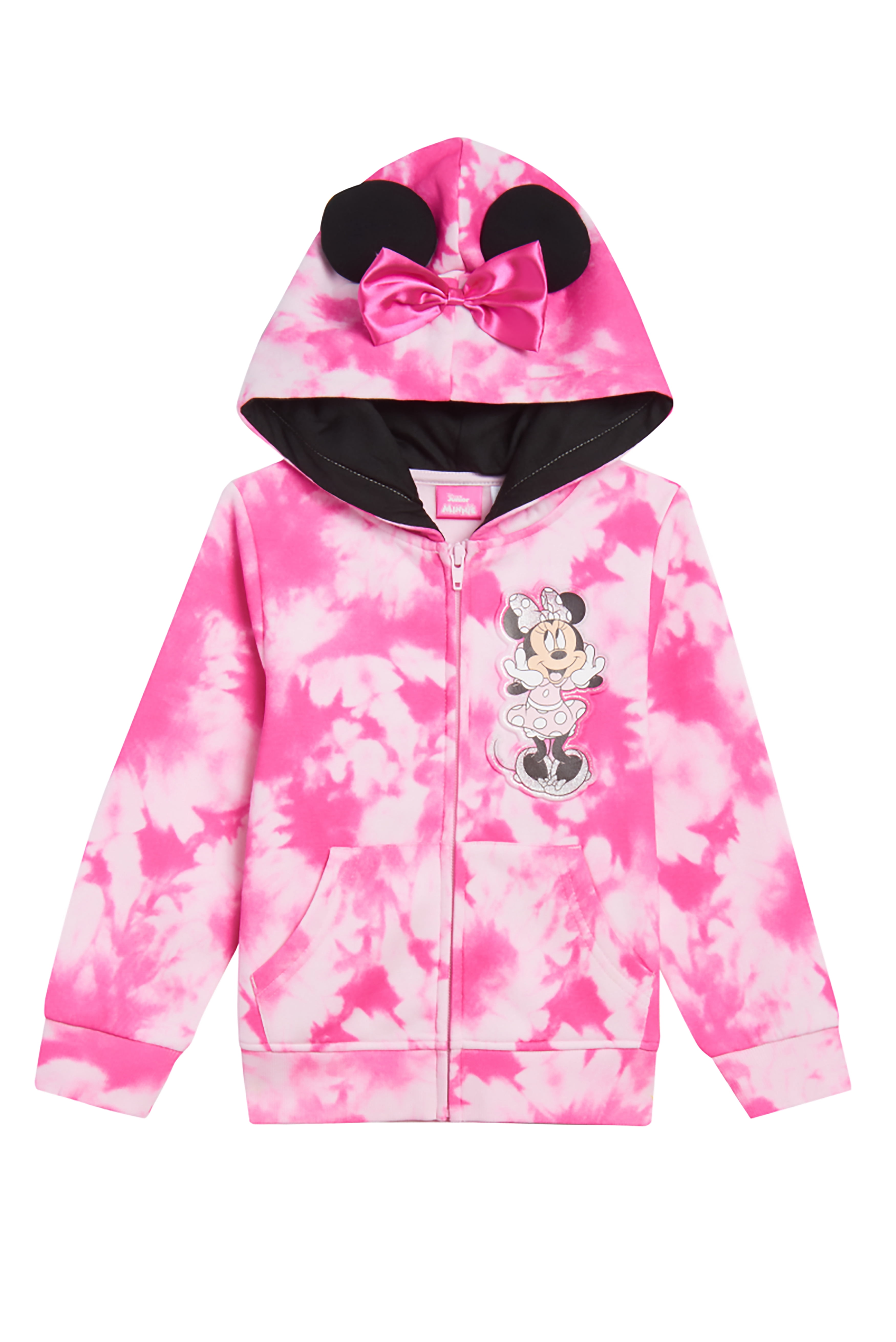 Disney Minnie Mouse Hoodie T-Shirt Athletic Pants 3-Piece Set (Size 3-7)