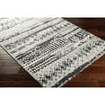 thumbnail image 5 of Lavadora White/Grey 5'3" x 7' Global Machine Washable Rectangle Area Rug, 5 of 6