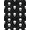 Black White, Pattern 2, variant on ODIKA Beast Streetwear Men Pixel Gothic Cross Dorm Guys Skull Graphic Refined for Entryway, Kitchen, Mudroom, Stain Resistant Flatwoven