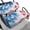 Blue Mandala Pattern, variant on HUAICONG Patriotic Stars Washable Golf Cart Seat Cover for EZGO Club Car Precedent Golf Cart, Moisture-Wicking Breathable Golf Cart Seat Covers