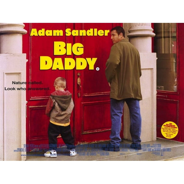 Big Daddy 1999 11x17 Movie Poster Walmart Com Walmart Com