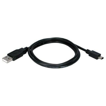 UPC: 0037229227116 | QVS USB 2.0 Type A Male to Mini B Male Sync and Charger Cable