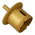 thumbnail image 4 of Brazed Diamond Drill Core Bits For Marble Tiles Washbasin Hole Opener Triangular 50-70, 4 of 10
