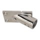 thumbnail image 4 of Boat Tube Base Rectangular 316 Stainless Steel Handrail Tube Base Marine Hardware for Yacht 25mm/1.0in, 4 of 5