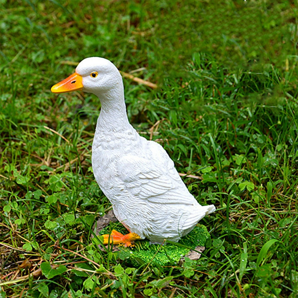 Realistic Outdoor Garden Resin Artificial Simulation Duck Model