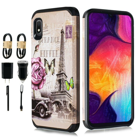 ~Value Pack~ for Samsung Galaxy A10E Case Phone Case Shock Proof Edges Hybrid Hard Back Slim Bumper Cover