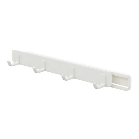 

Creative Adjustable Hook 4 Hooks Kitchen Bathroom Free Punching Hooks Back Door Hot Sale