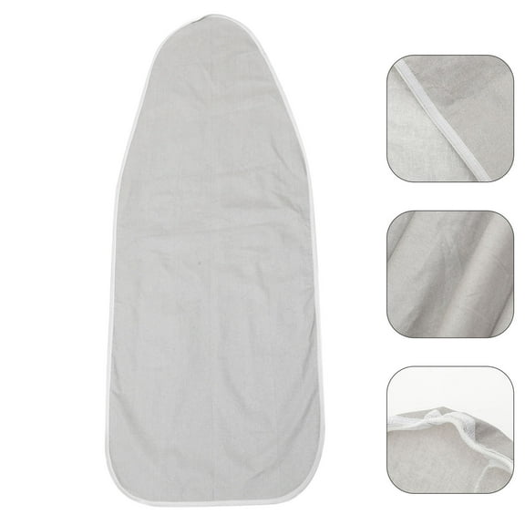 CTIRCHIU Thick Ironing Board Cover Silver Fabric 1Pcs 43.3X16.9In Drawstring Design