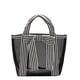 thumbnail image 2 of Bolso de Mano de Malla Transparente para Mujer, de Nailon Hueco con Correa de Hombro Ajustable, Gran Capacidad, para Viajes, Compras y Playa, Negro, Tallas S/M/L, 2 of 7
