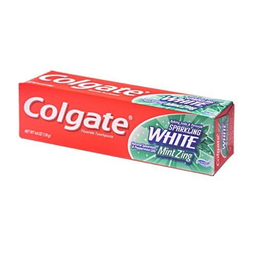Colgate Sparkling White Mint Zing 4.6 Oz. Toothpaste