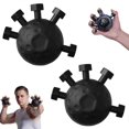thumbnail image 1 of 2 Pack Finger Grip Strengthener, Finger Strengthener, Finger Strength Trainer, Powered Gear Power Ball Forearm, Adjustable Hand Grip Strengthener, Gri, 1 of 5