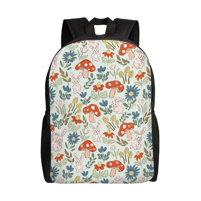 Fotbe Garden Of Little Bunnies Mochila de Viaje para Laptop, Mochila Ejecutiva Delgada y Resistente 15.6"