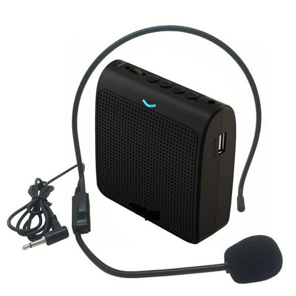 Speaker Mini Voice Amplifier Microphone With USB TF Card FM Radio For Teacher Tour Guide Promotion ,Wide Coverage Area