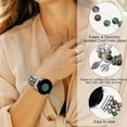 thumbnail image 5 of XiHAMA Natural Stone Bracelet Beaded Bands Compatible with Samsung-Galaxy Watch 4 Band/Watch 5 Band/Watch 6 Band 40mm 44mm, Elastic Band for Women, 5 of 7