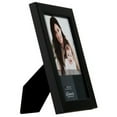 Gallery Solutions 4x6 Traditional Black Wood Wall or Tabletop Frames