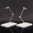 thumbnail image 3 of CHUANK 8Pcs Action Figure Stand Assembly Action Display Holder Base Doll Model Support Stand for 6 inch Action Figures or Effects Clear, 3 of 9