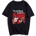 thumbnail image 1 of Playboi-camisetas con estampado de Carti para hombre, ropa informal de Rap, Hip Hop, de manga corta, 100% algodón, Unisex, Y2K, 1 of 4