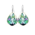 thumbnail image 4 of Sasquatch and Bigfoot earrings: Bigfoot jewelry Sasquatch jewelry collection. Bigfoot gifts/Sasquatch gifts. Gifts for Sasquatch enthusiasts (PinkBigfoot), 4 of 12