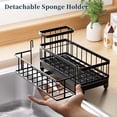 thumbnail image 4 of Portaesponja Consumest para fregadero de cocina, negro, 4 of 8