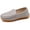 Grey, variant on Boys Girls Leather Loafers Slip-On Oxford Flats Boat Dress Schooling Daily Walking Shoes(Toddler/Little Kids)
