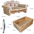 thumbnail image 2 of Sofá Cat Scratcher Bed miwoowim Kitty con caja para rascar y almohadilla, 2 of 6