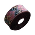thumbnail image 2 of veasfak Jacquard Ribbon Retro Embroidered Ribbon for DIY Pillowcase Shirt Decoration 6cm width x 5m, 2 of 9