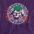 thumbnail image 2 of Batman Smile Emblem 2 Kids T Shirt (Small) for Youth Toddler Boys and Girls, Purple, 2 of 5