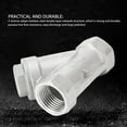 thumbnail image 4 of Stainless Steel Y Type Strainer, Y Strainer DN15 Easy Discharge  For Water Oil Gas, 4 of 8