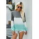 thumbnail image 3 of ABPHQTO Sudadera De Mujer Color Block Tie Dye Pullover Gris, 3 of 5