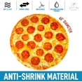 thumbnail image 4 of (60 Inch) Giant Pepperoni Pizza Blanket - Novelty Big Pizza Blanket Adult and Kids - Premium Soft Flannel Round Pepperoni Blanket for Indoors, Outdoors, Travel, Home and More, 4 of 6