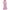 Pink, variant on Wancir Women's Casual Long Sleeve Round Neck Hem T-Shirt Loose Dress with Pockets