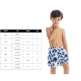 thumbnail image 4 of Maillots de Bain Séchage Rapide pour Famille avec Imprimé Feuilles Père Fils et Garçons, 4 of 4